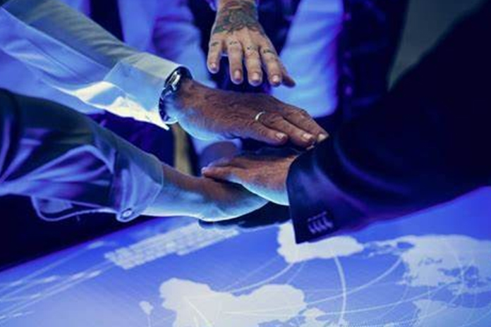 Our team collaborating